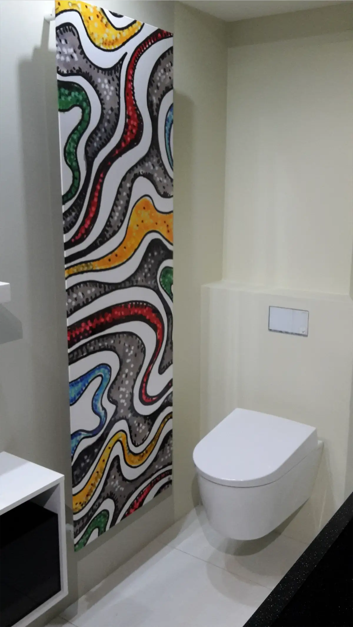 Dizajnový kúpeľňový radiátor - vertikálny